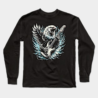 A Roaring Eagle Clutching A Guitar, Toby keith Long Sleeve T-Shirt